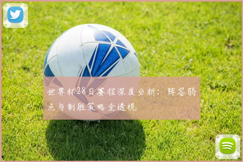 世界杯28日赛程深度分析:阵容弱点与制胜策略全透视
