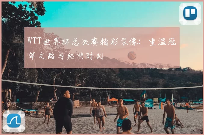 WTT世界杯总决赛精彩录像:重温冠军之路与经典时刻