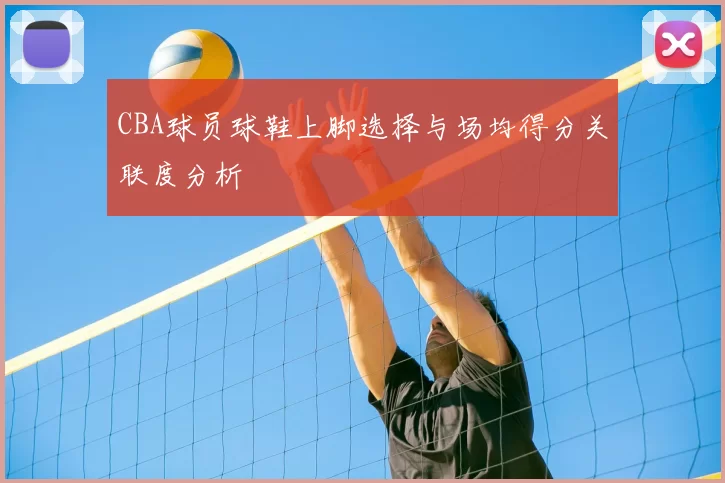 CBA球员球鞋上脚选择与场均得分关联度分析
